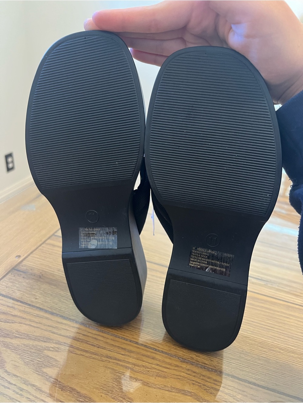 Wild Fable Women's Sandals Size 11" Angela Platform Memory Foam Flip-Flop NWT - Picture 7 of 8